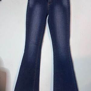 Articles Of Society Women's Dark Blue Boot Cut Jeans